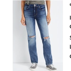 Edgely Maurice’s jeans size 12 straight high rise jeans